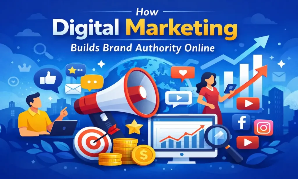 How Digital Marketing Builds Brand Authority Online