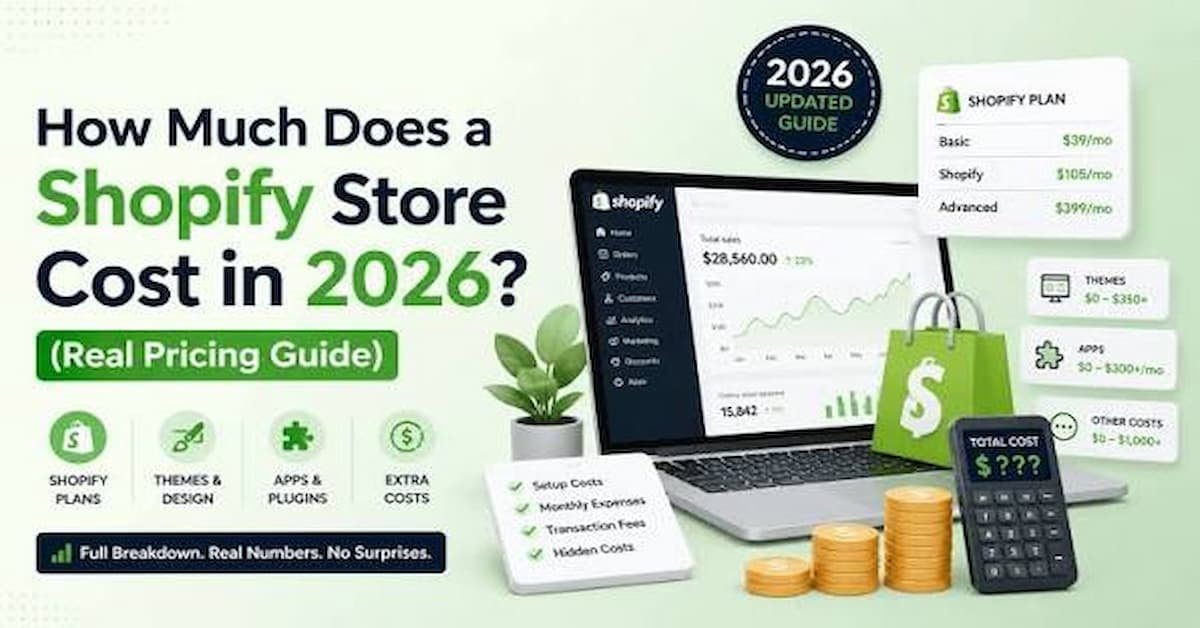 Shopify Store Development Cost in Pakistan 2026 – Shopify website development pricing and professional store setup